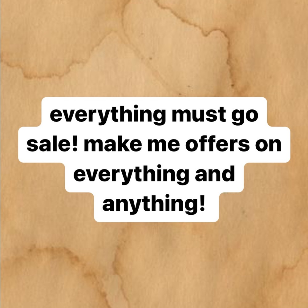 moving sale!!!